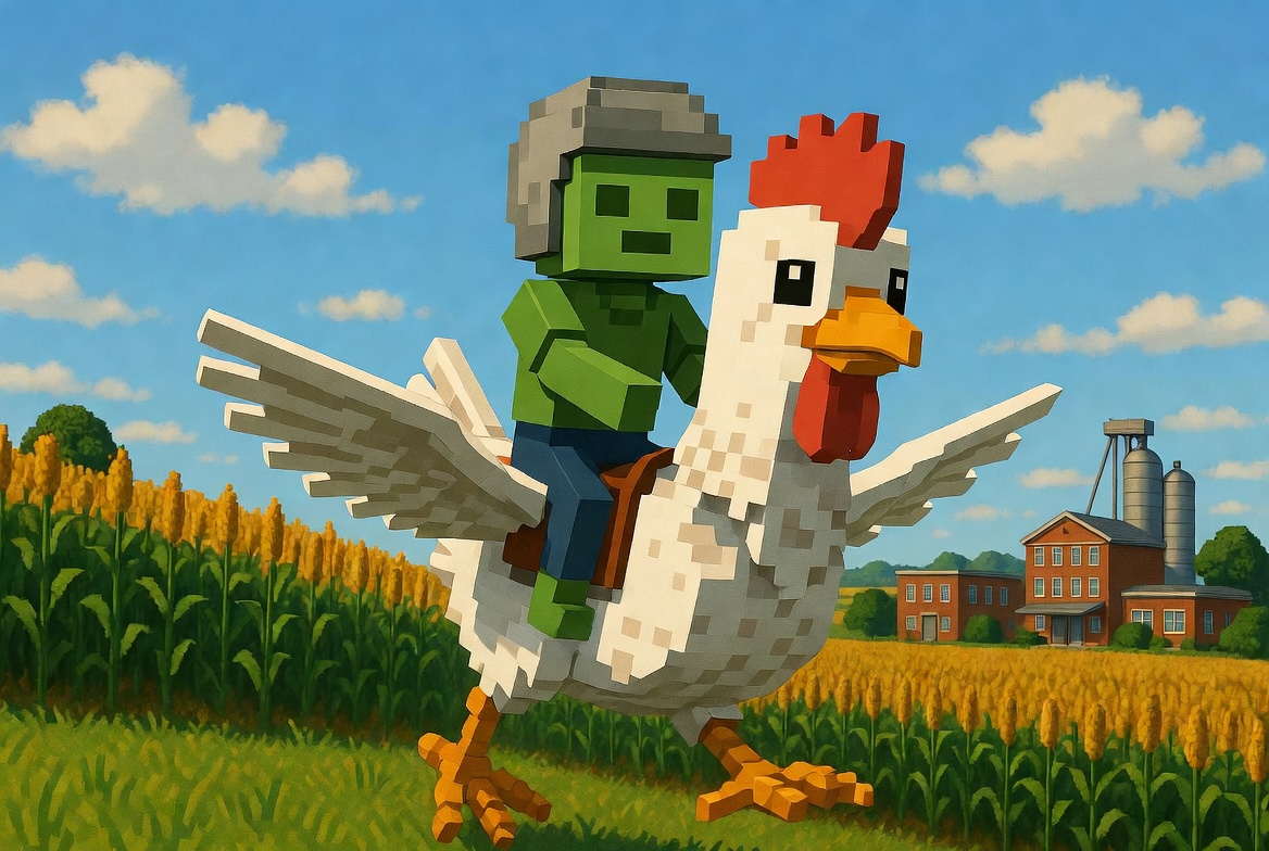 The Chicken Jockey of Monticello